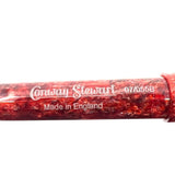 Conway Stewart Lustrous Marbled Scarlet Ballpoint Pen