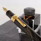 Stipula Da Vinci  Brown Tobacco roll Ebonite Limited Edition Fountain Pen