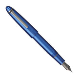 Sailor 1911 Large Ringless Metallic Simply Blue (21k Gold Nib) - Fountain Pen