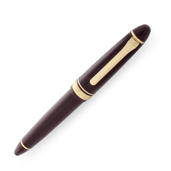 Sailor 1911 Standard Maroon with Gold Trim (14k Gold Nib) - Fountain Pen