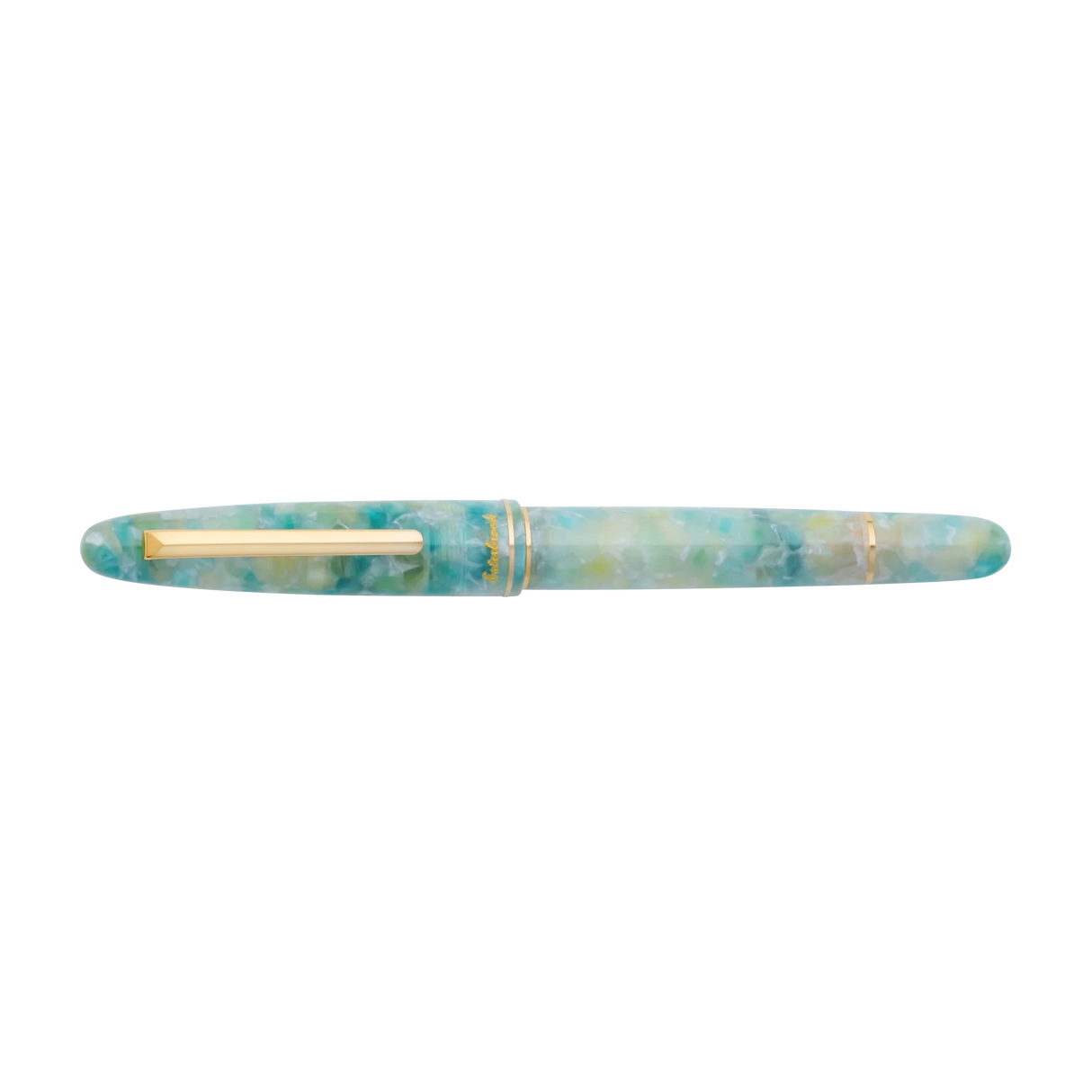 Esterbrook Estie Sea Glass with Gold Trim -  Fountain Pen (Button Piston)